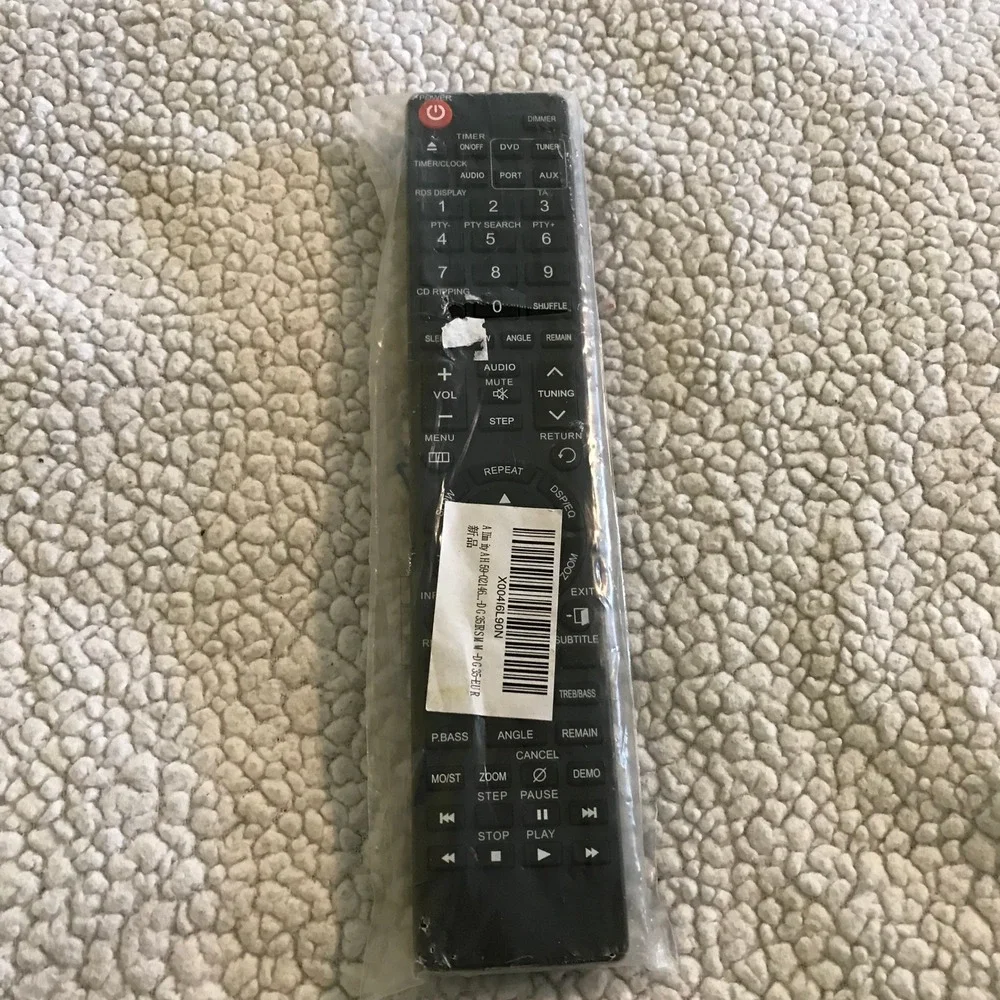 Samsung AH59-02146L Replacement Remote Control for Home Theater DVD Black New